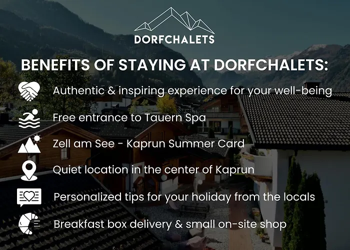 Dorfchalets - Rosi Inkl Tauern Therme Eintritt & Sommerkarte Kaprun